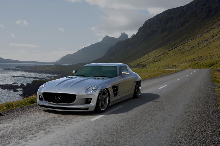  Mercedes-Benz SLS AMG Panamericana Body Package by GWA Tuning 2009 года  (фото 6 из 11)